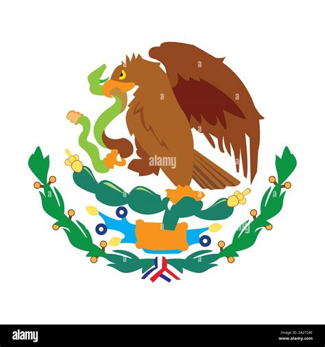 Mexican eagle flag craft printable