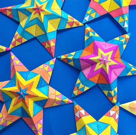 Mexican Paper Star Design 1