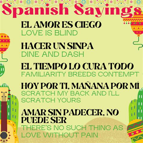 Mexican Phrase Meanings