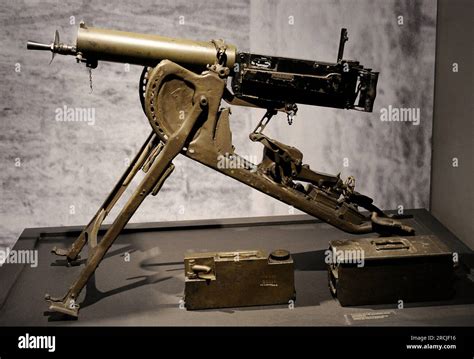 MG 08 used in World War I