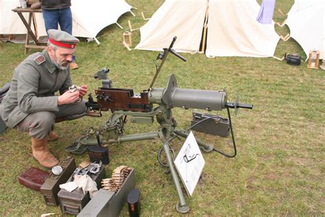 The MG 08 was a German machine gun