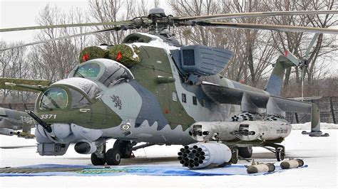 Mi-24 Hind in Snow