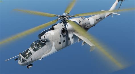 Mi-24 Hind Winter Camo