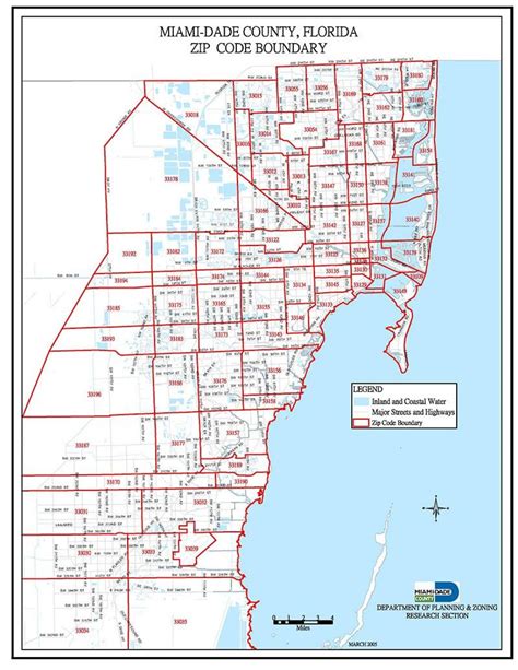 Miami Zip Code Boundary