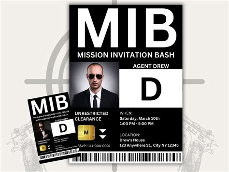 MIB ID Template Design