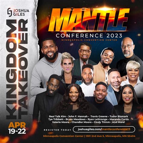 Michael Brown Mantle Conference 2024 Keynote Speaker