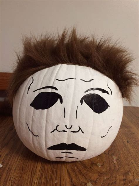 Michael Myers Pumpkin Carving Idea 2