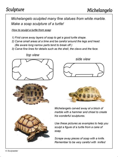 Michelangelo Activity Sheet