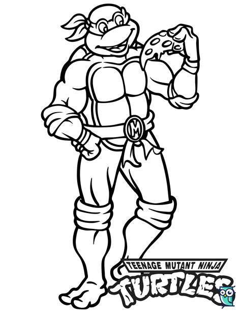 Michelangelo Coloring Page