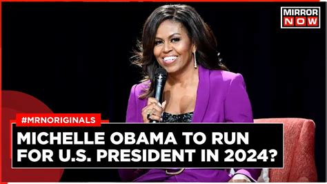 Michelle Obama 2024 Presidential Election