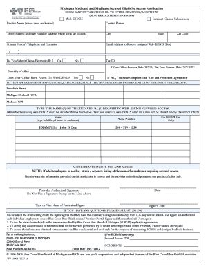 Michigan Medicare Application Overview