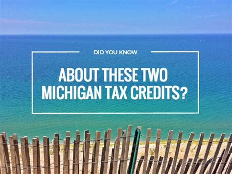 Michigan tax credits information