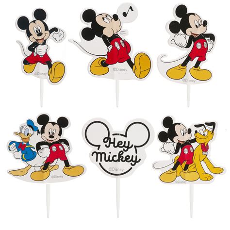 Mickey Mouse Cake Topper Printables