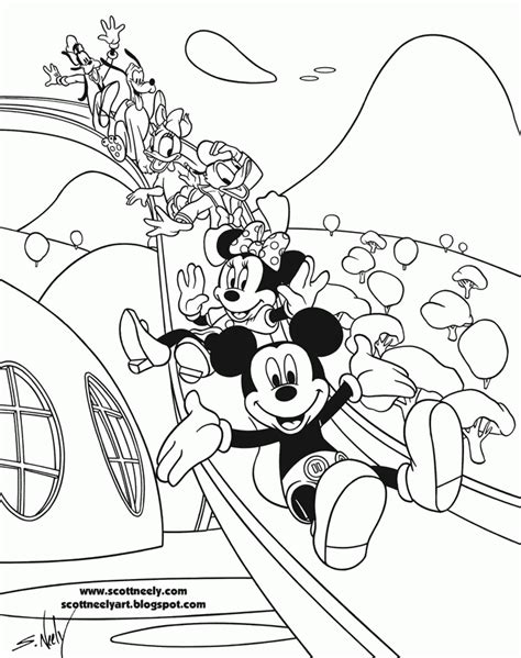 Mickey Mouse Clubhouse Coloring