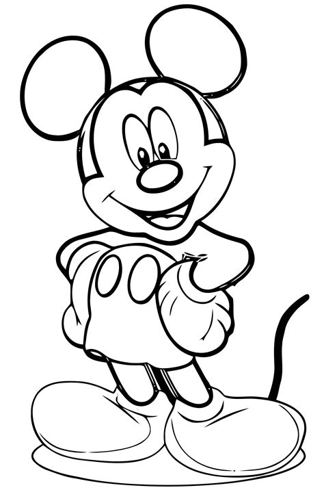 Mickey Mouse Coloring Pages for Kids