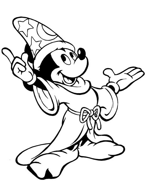 Mickey Mouse coloring pages gallery 4