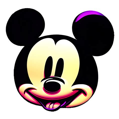 Mickey Mouse Digital Design Template