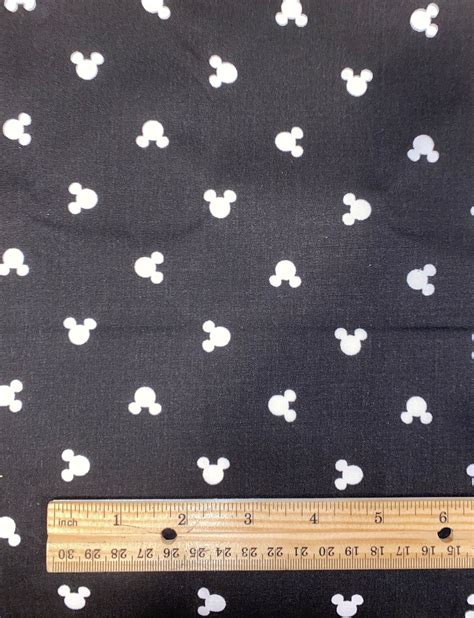 Mickey Mouse Ears Fabric