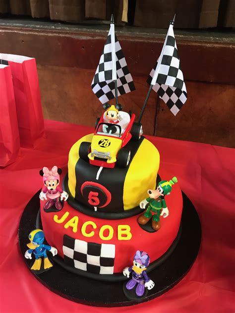 Mickey Roadster Racers Cake Ideas