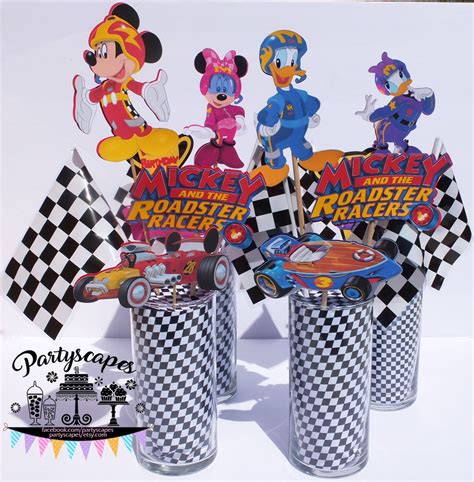 Mickey Roadster Racers Decorations