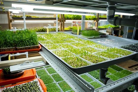 Microgreens farming business