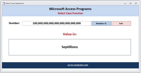 Microsoft Access Case Management