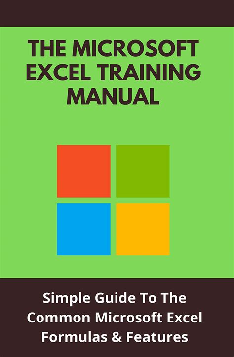 Microsoft Excel Training Manual