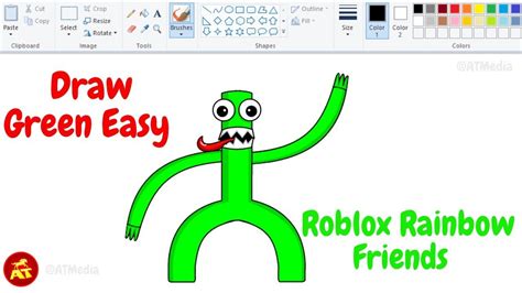 Microsoft Paint Roblox Template Example