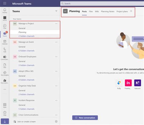 Microsoft Teams Template Gallery 3