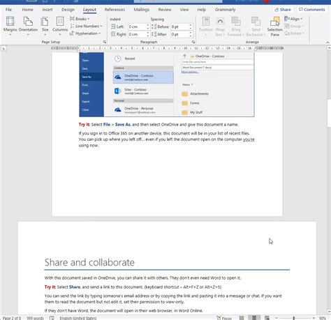 Setting Landscape Mode in Microsoft Word