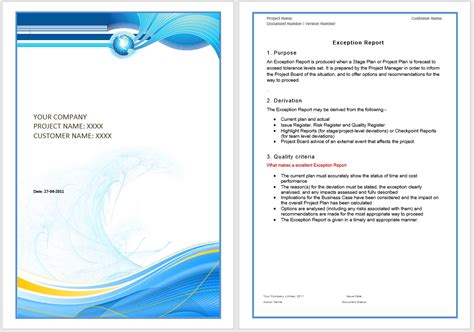 Business Report Template