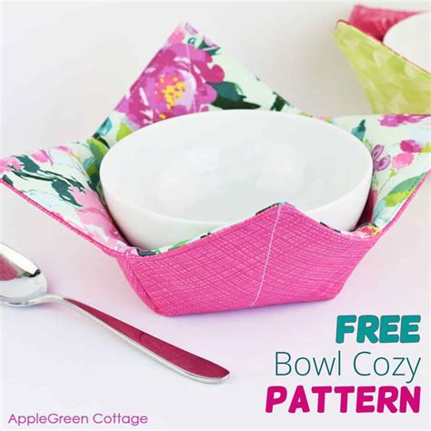 Microwave Bowl Cozy Designs