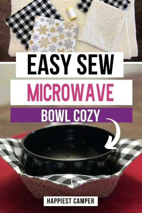 Microwave Bowl Cozy DIY