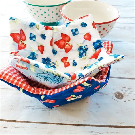 Microwave Bowl Cozy Patterns