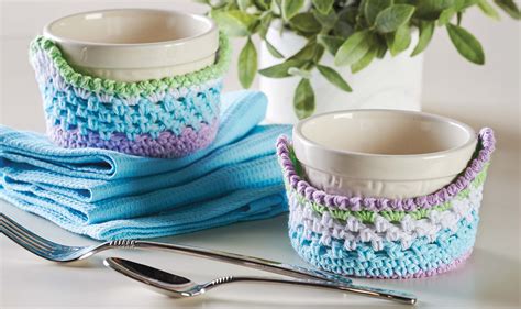 Microwave Bowl Cozy Stripes