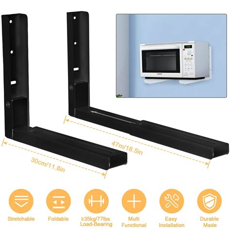 Microwave mounting bracket