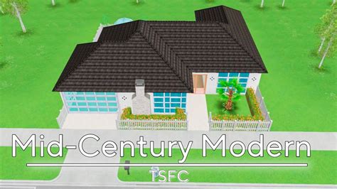 Mid-century modern Sims Freeplay