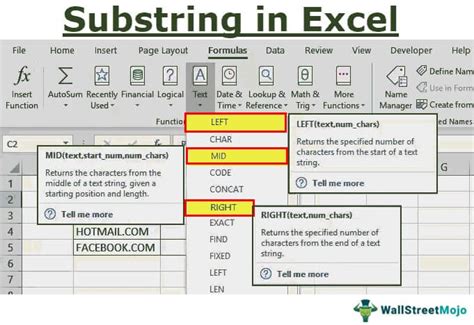 MID Function Substring Extraction