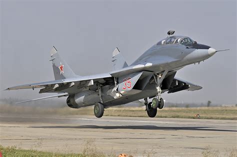 MiG-29 in flight