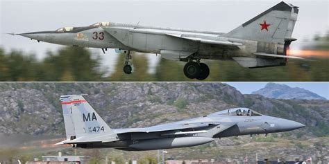 MiG-31 and MiG-25 Performance Characteristics