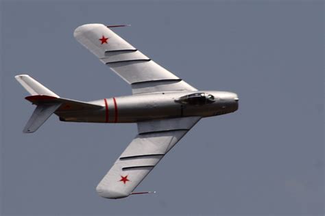 MiG-17 in flight, demonstrating its agility