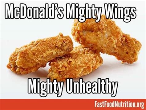 Mighty Wings Nutrition Facts