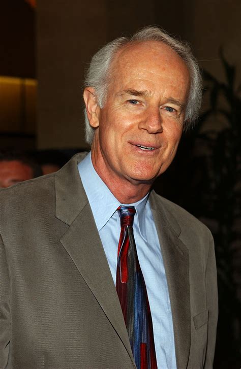 Mike Farrell receiving an award for his work on M*A*S*H