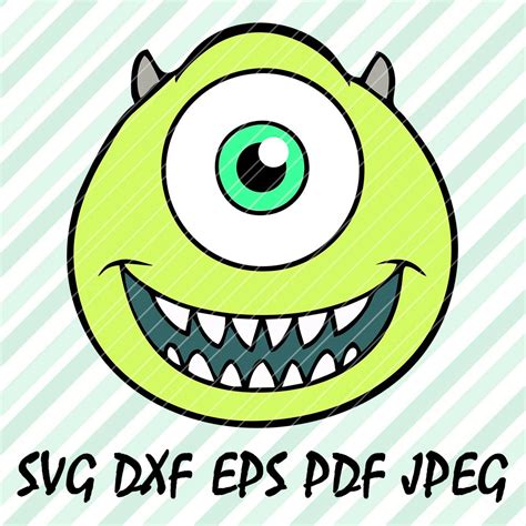 Mike Wazowski Printable Face For Party