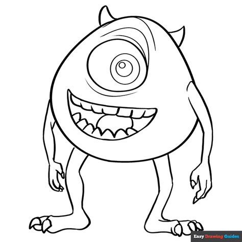 Mike Wazowski Printable Worksheets