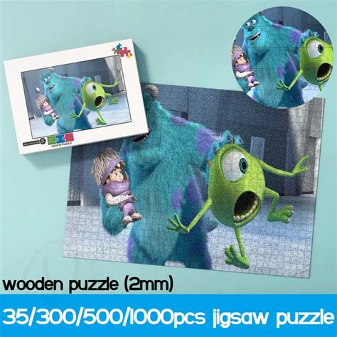 Mike Wazowski Puzzles for Kids