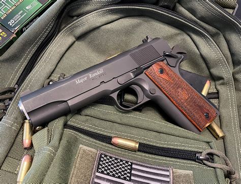 Mil Spec 1911 Pistol in a tactical setting