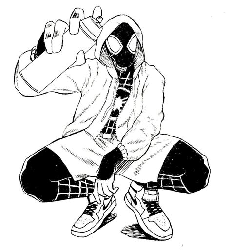 Miles Morales in his superhero suit