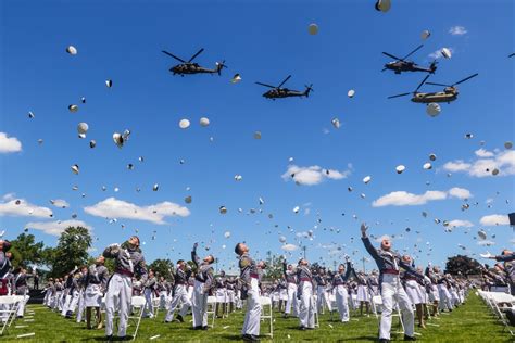 Cadets participating in a military ceremony