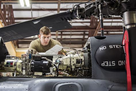 A military aircraft undergoing maintenance